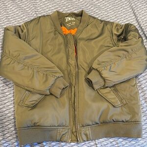 Zara bomber jacket - worn once. Like new!